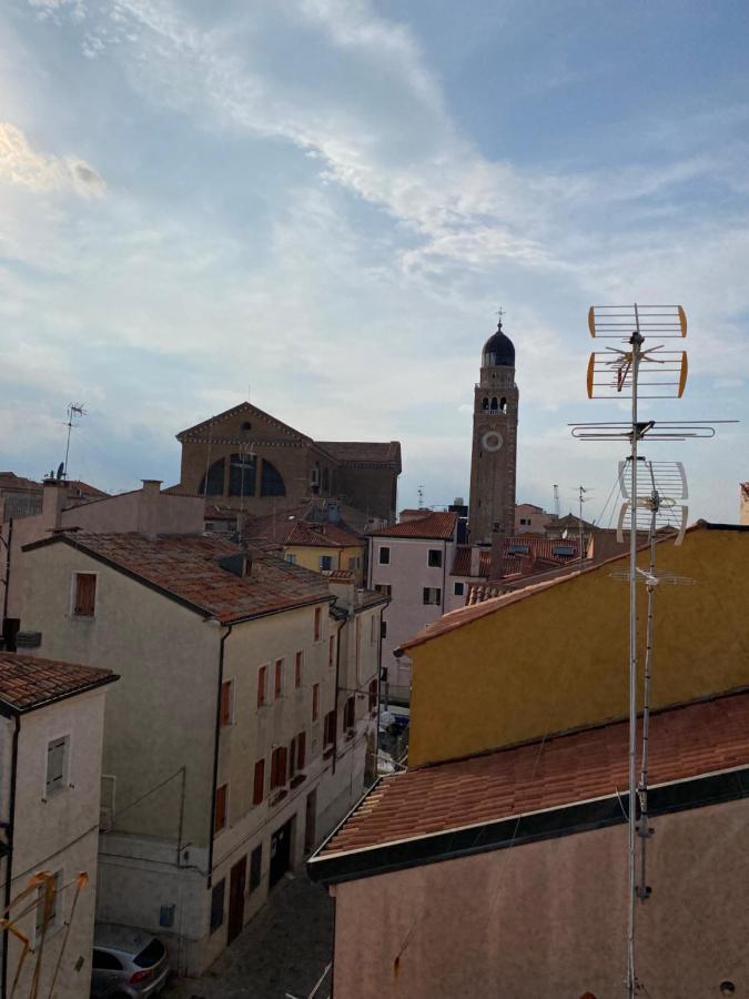Laguna Blu Camera Sole Con Terrazza Panoramica In Comune Кіоджа Екстер'єр фото